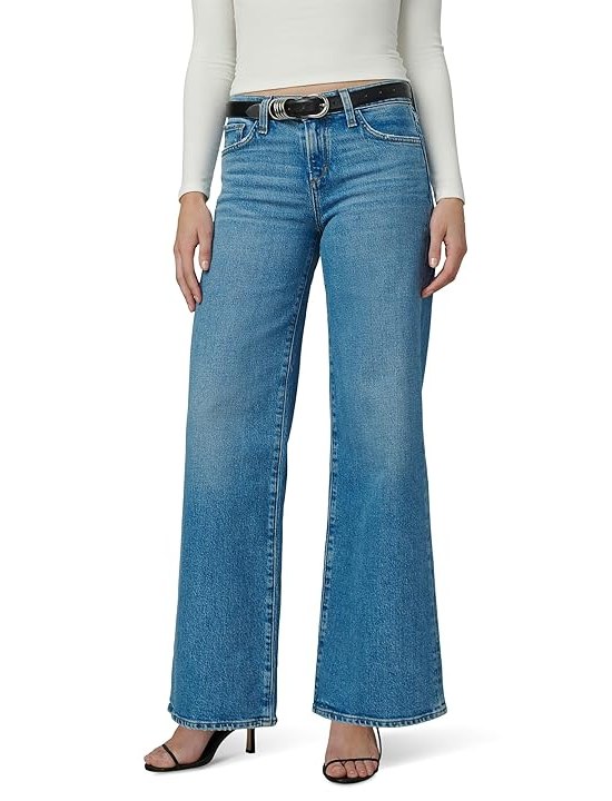 Joes Jeans The Lou Lou Low Rise Wide Leg Womens Jeans Stand By