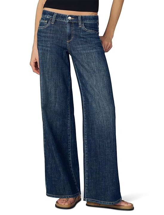 Joes Jeans The Lou Lou Low Rise Wide Leg Womens Jeans Home Girl