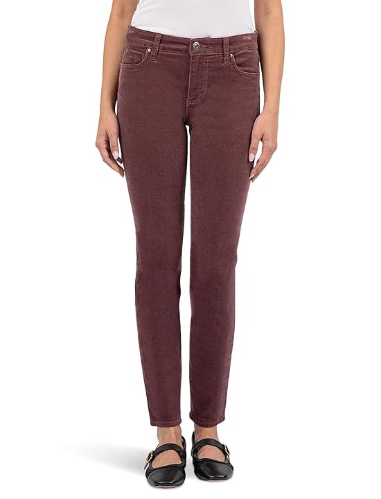 KUT from the Kloth Diana Corduroy Skinny Womens, Mauve