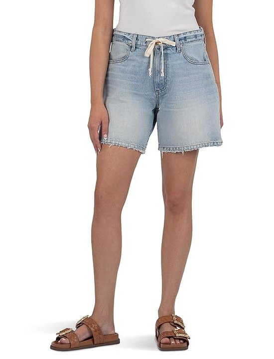 KUT from the Kloth Holly High-rise Shorts Basic Hem Womens Shorts Simply