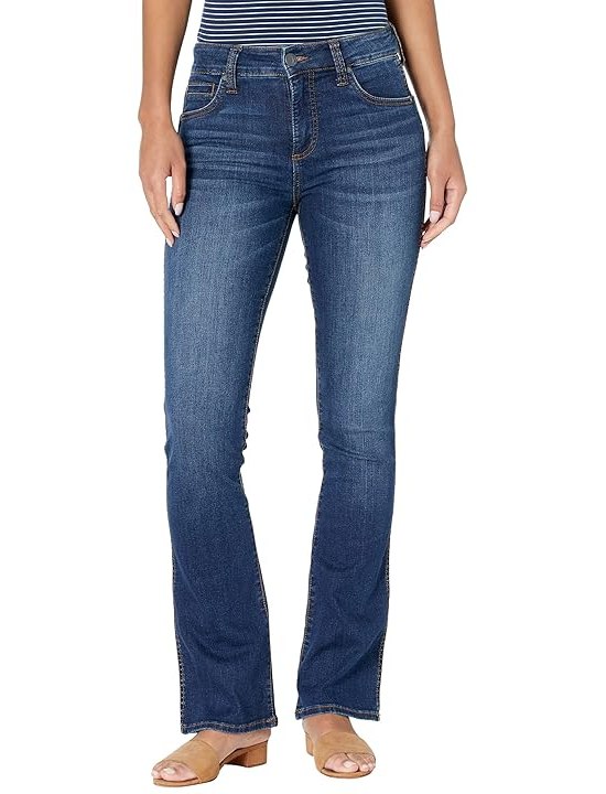 KUT from the Kloth Natalie High Rise Bootcut Womens Jeans Monument