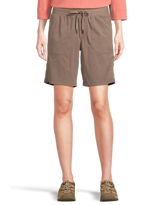 L.L.Bean Vista Camp Bermuda Shorts 9 Womens Shorts Toasted Almond