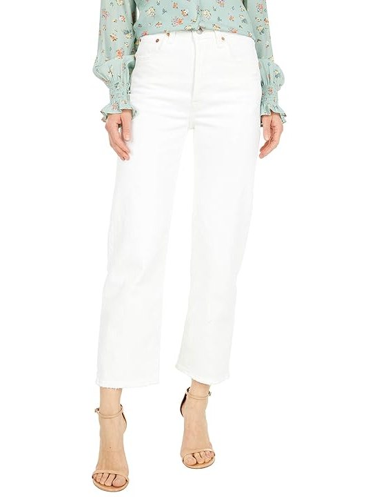 Levis Premium Ribcage Straight Ankle Womens Jeans Cloud Over