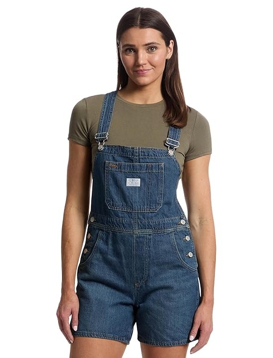Levis Premium Utility Shortall Womens Shorts Anniversary Party