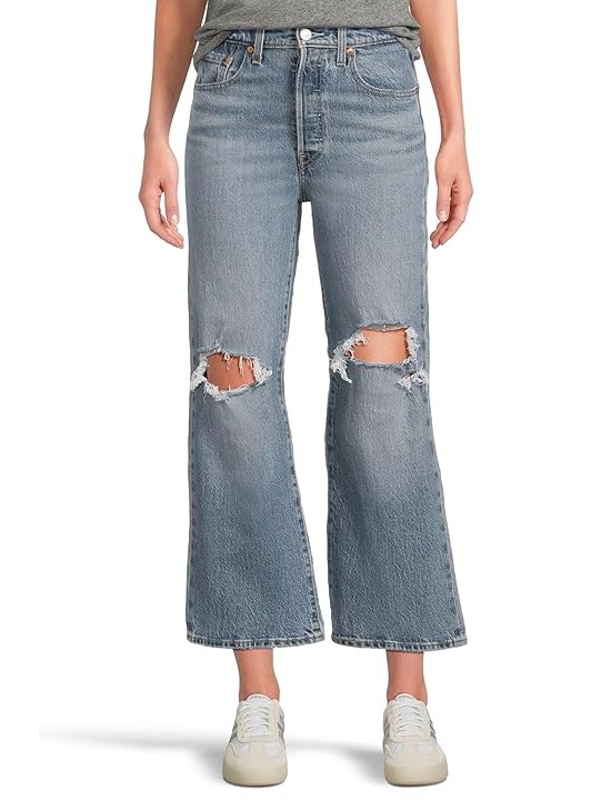 Levis Premium Ribcage Straight Ankle Womens Jeans Queen Mother