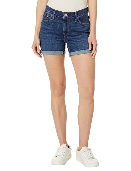Levis Womens Mid Length Short Update Womens Shorts Stop The Confusion