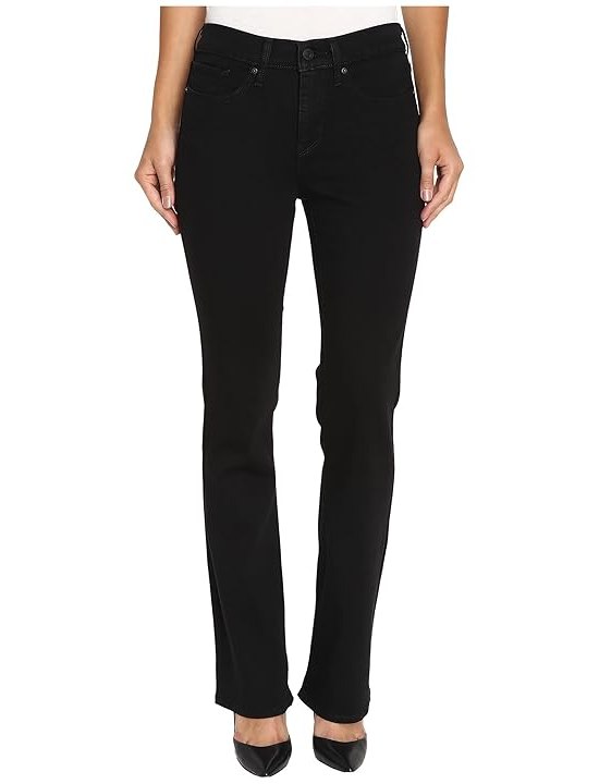Levis Womens 315tm Shaping Bootcut Womens Jeans Soft Black