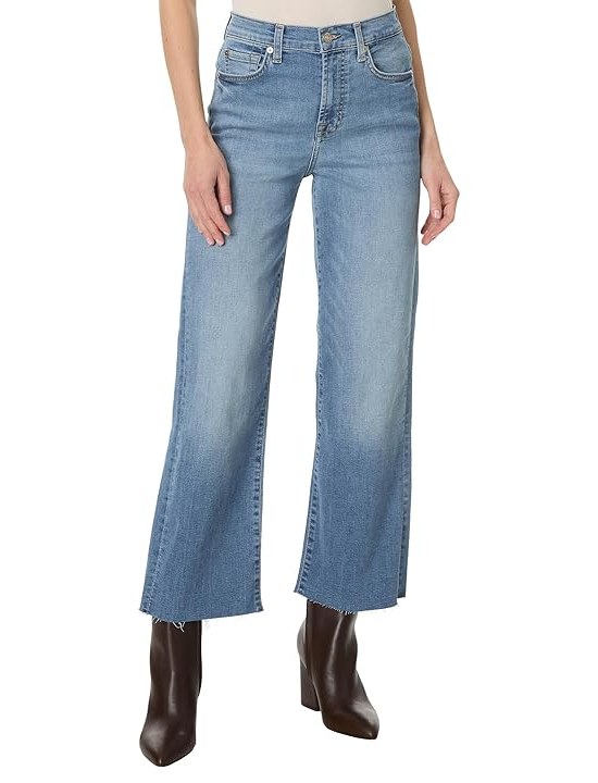 7 For All Mankind Cropped Alexa Womens Jeans Astra