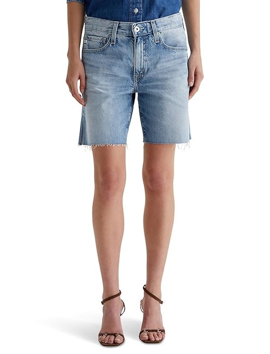 AG Jeans Ex-boyfriend Mid Rise Slouchy Shorts Womens Shorts Intuition
