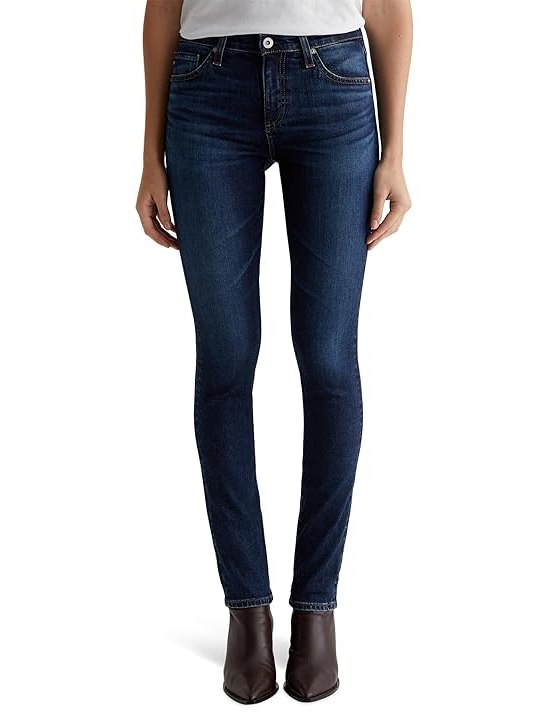 AG Jeans Prima Low Rise Cigarette Jeans in Vp Night Out Womens Jeans Vp Night Out
