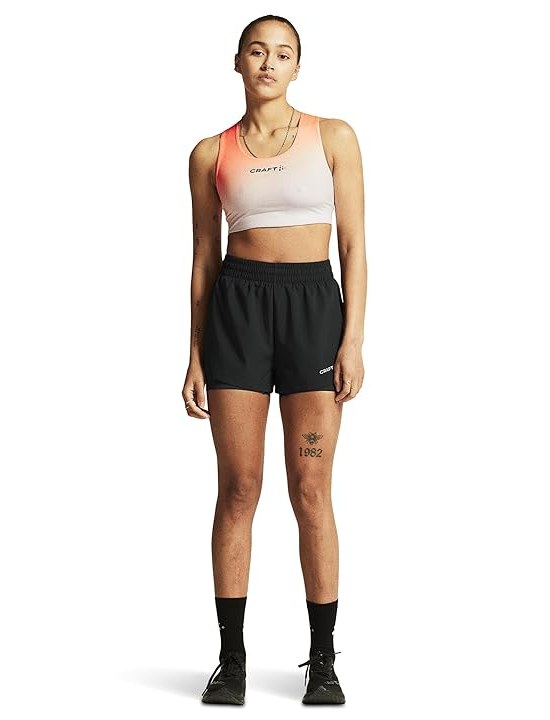 Craft Adv Essence 2-In-1 Shorts 2 Womens Skirt Black