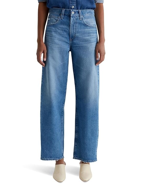 AG Jeans Hattie High Rise Barrel in Flashback Womens Jeans Flashback