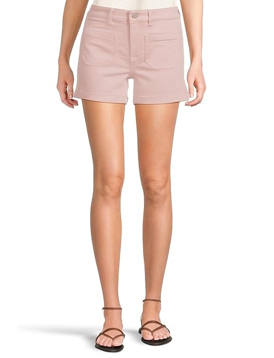 Faherty Stretch Terry Patch Pocket Shorts Womens Shorts Spring Quartz