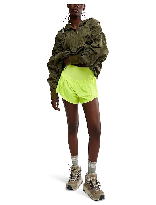 FP Movement Carpe Diem Shorts Womens Shorts Highlighter Yellow